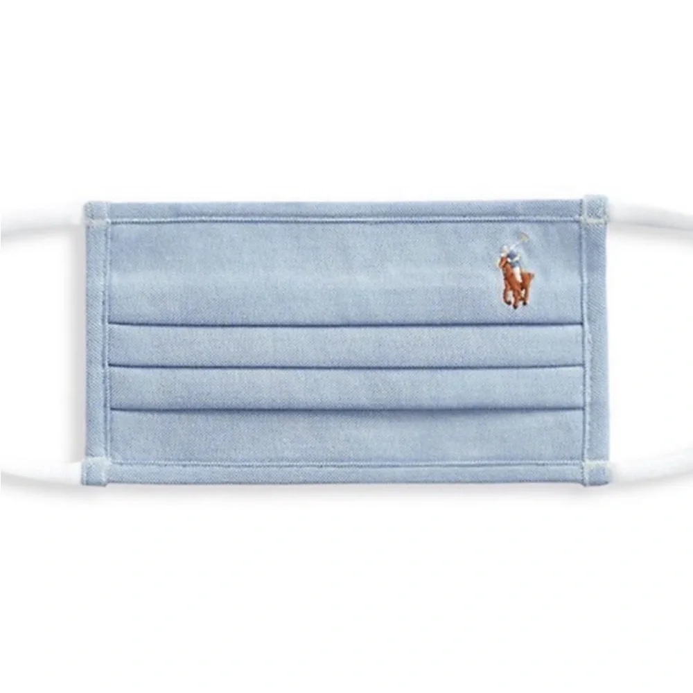 Polo Ralph Lauren Face Mask Medium/large Blue Polo Horse